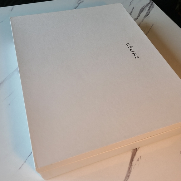 NEW - CÉLINE - C Charm Pouch - Quilted - Nude - Picture 6 of 6